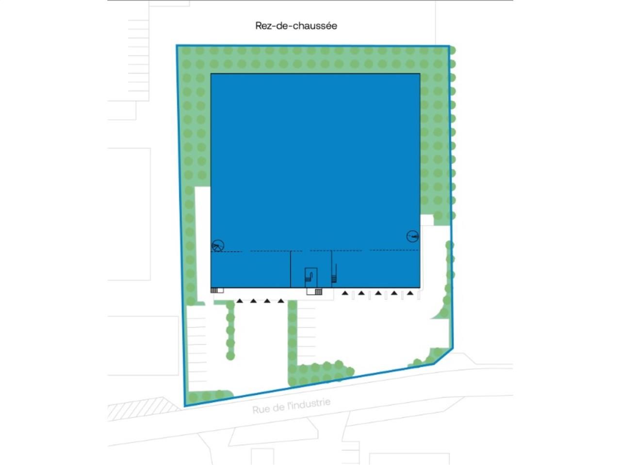 Location entrepots 3668 m² non divisibles