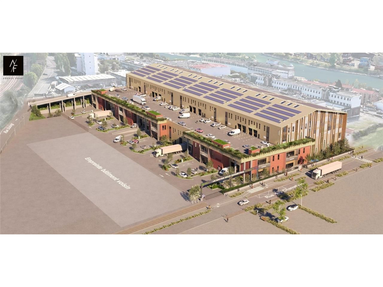 CBRE vous propose à louer, un bâtiment indépendan