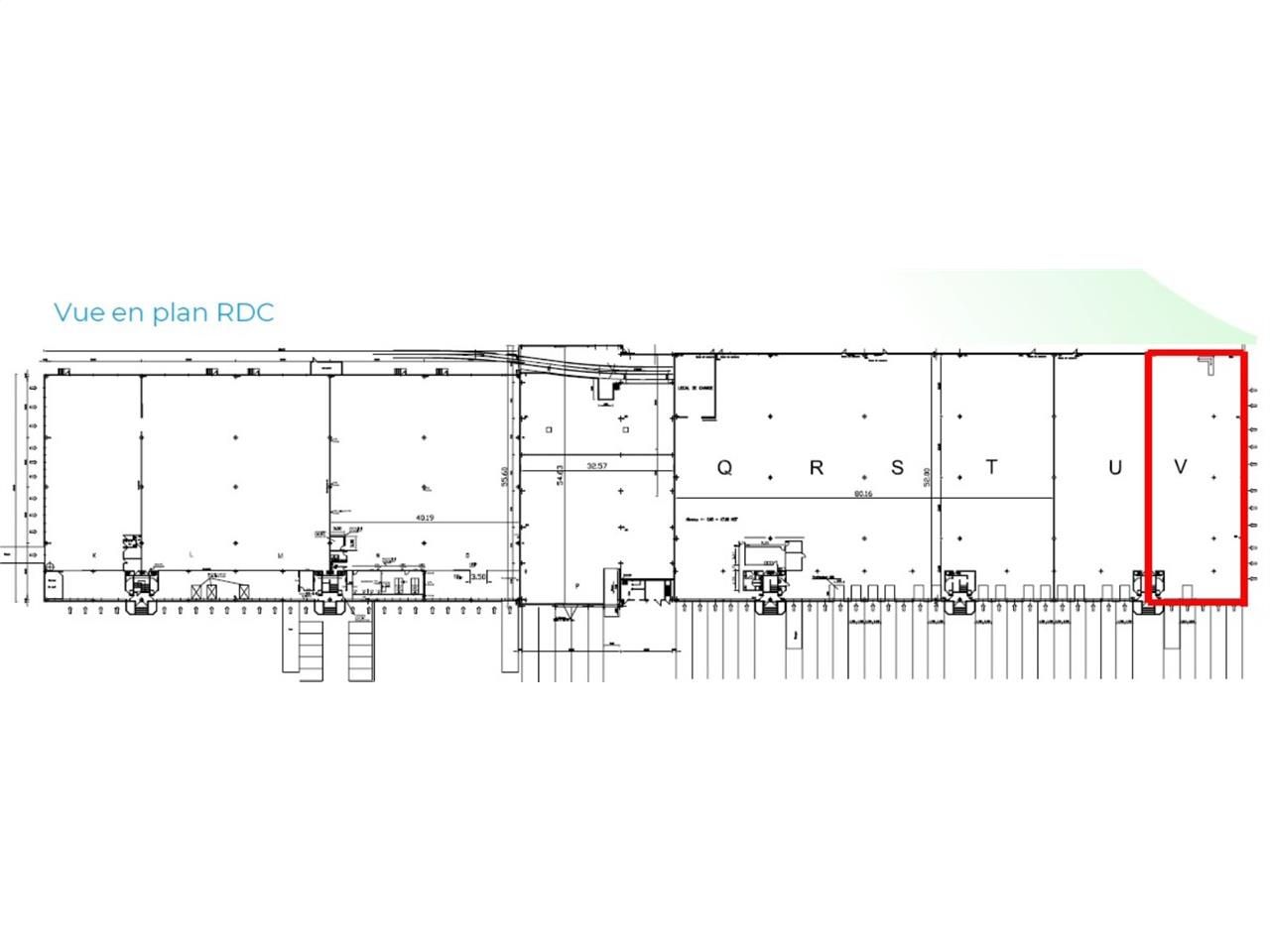 Location entrepots 1484 m² non divisibles