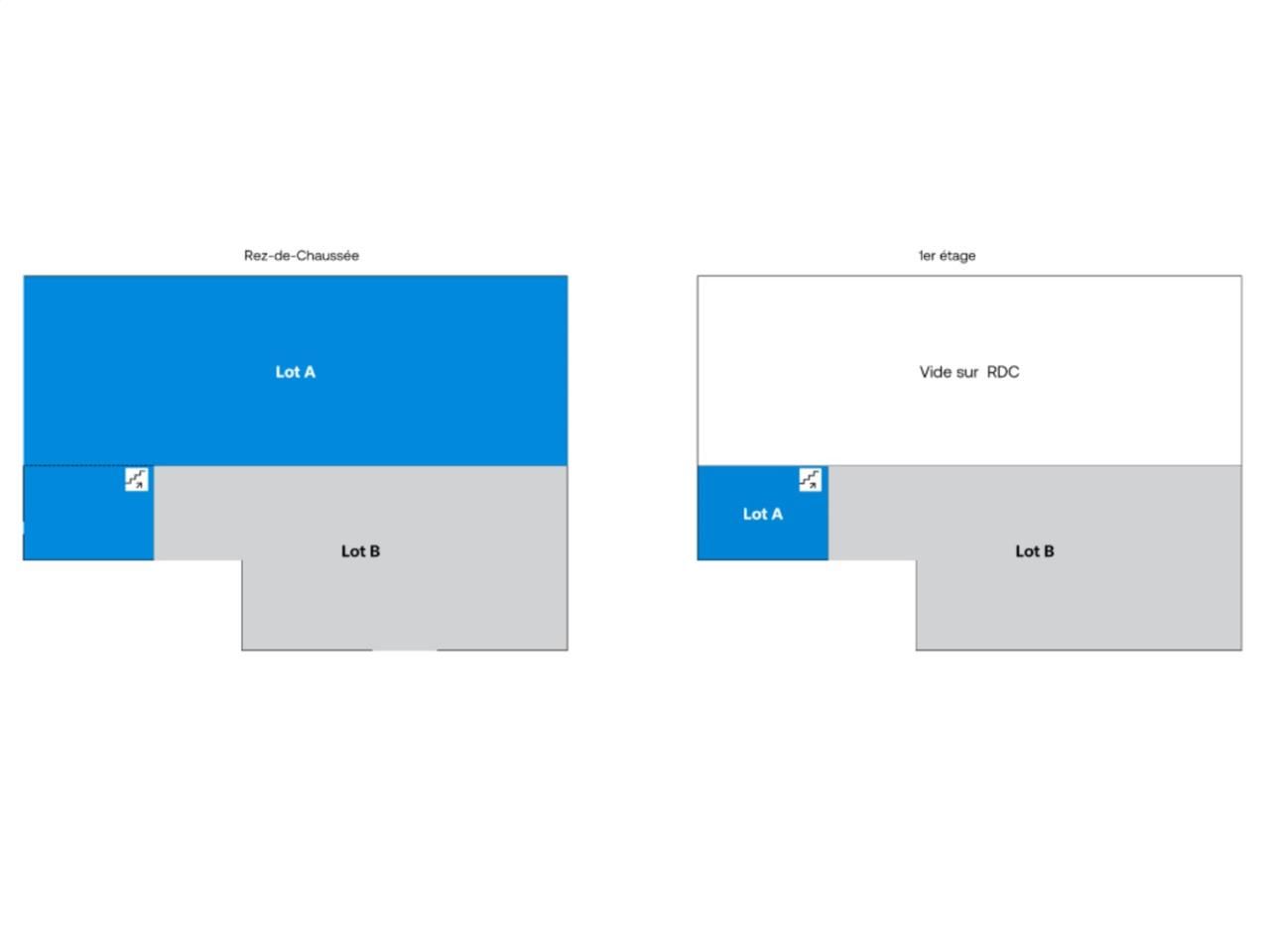 Location entrepots 1834 m² non divisibles