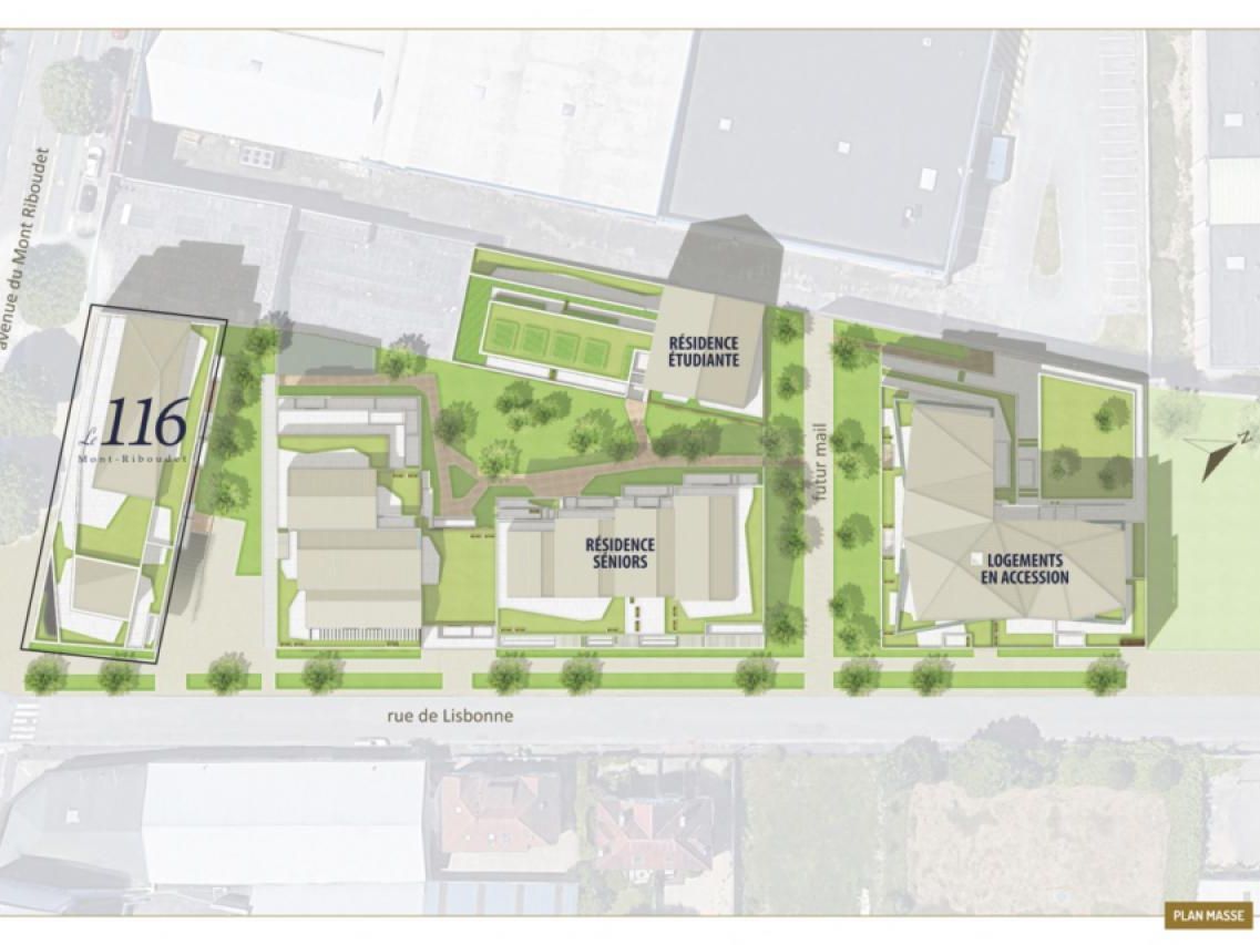 1058.5 m² pour ce bureaux en location à Rouen