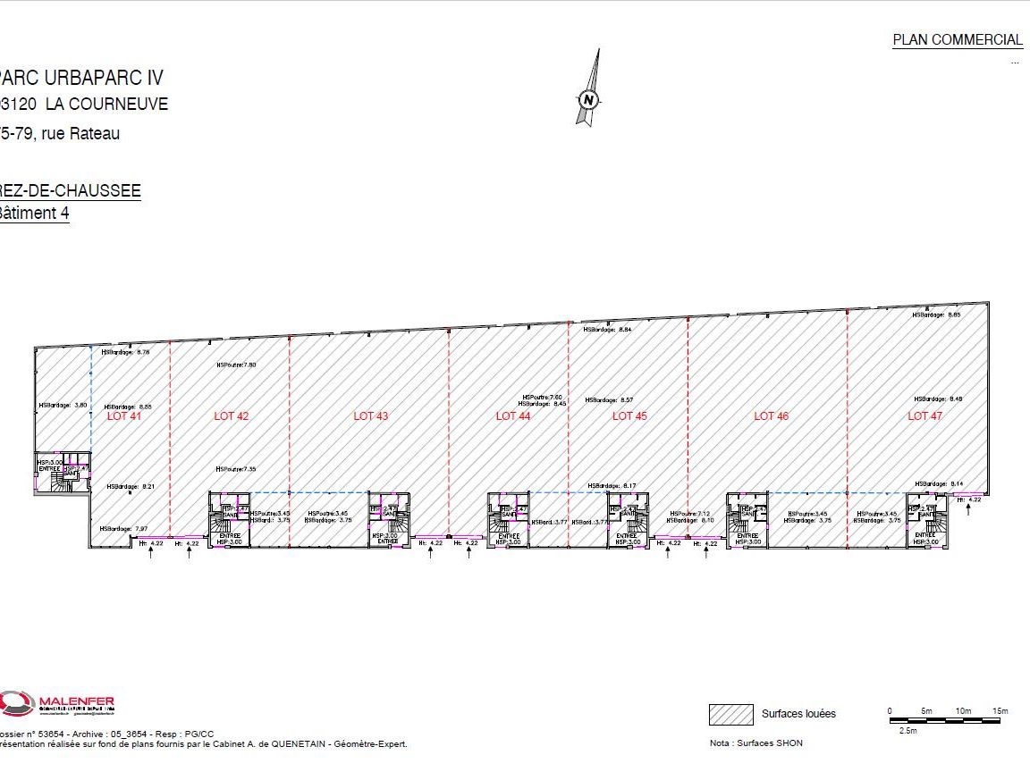 4519 m² pour ce pme-pmi en location à La courneuve