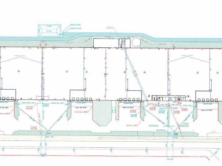 17507 m² pour cetentrepôts classe a en location à Dechy