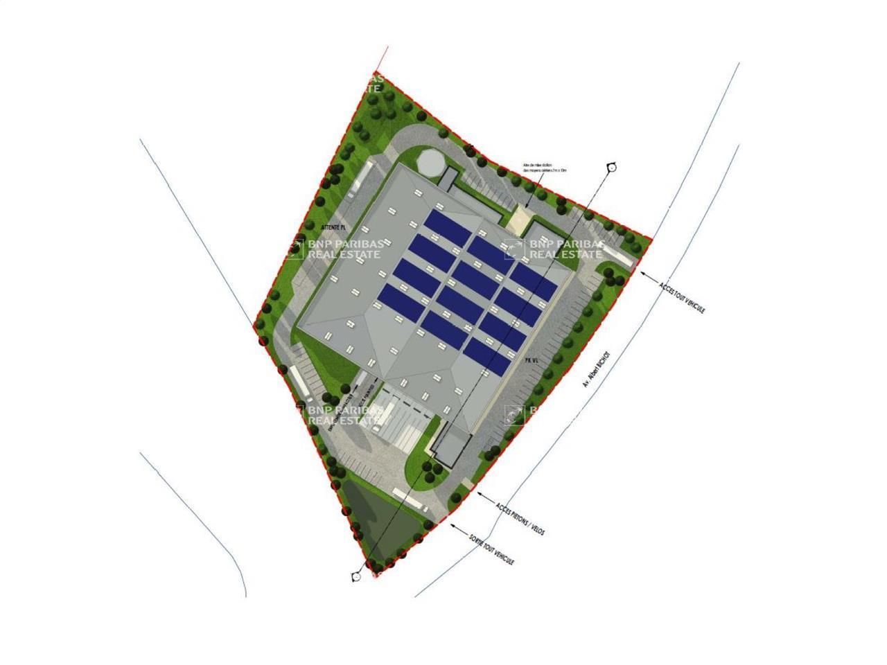 Location Entrepôts classe A 7140 m² non divisibles 21200 Beaune