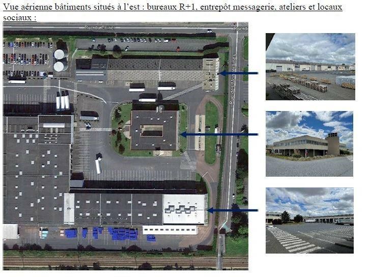 36339 m² pour cetentrepôts classe a en location à Carpiquet