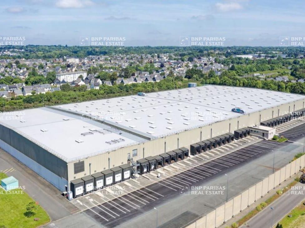 23494 m² pour cetentrepôts classe a en location à Ploumagoar