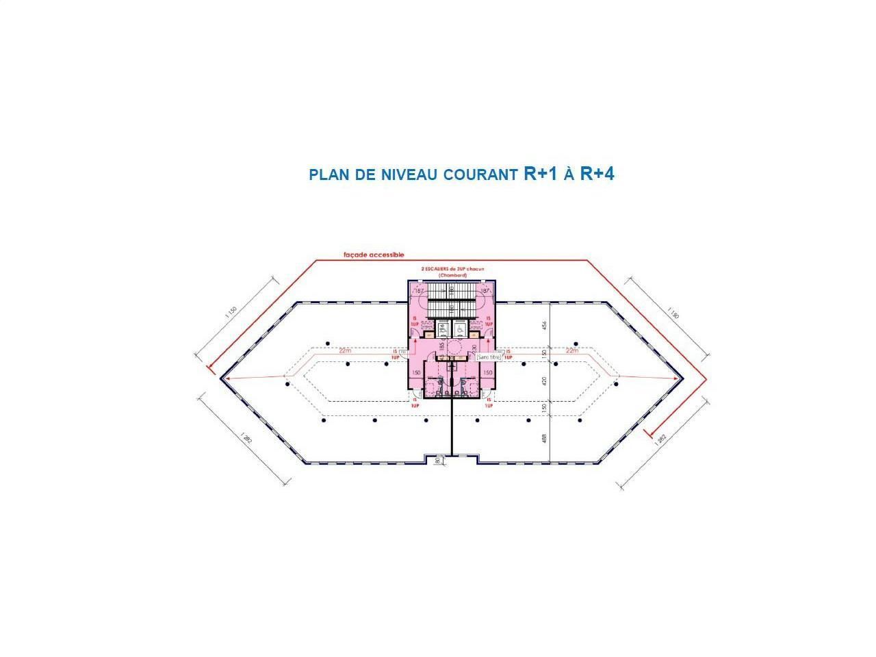 2940 m² pour ce bureaux en location à Pessac