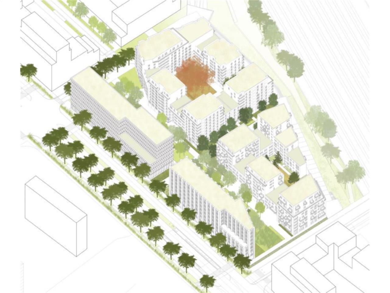 Location bureaux 1331 m² divisibles à partir de 290 m²