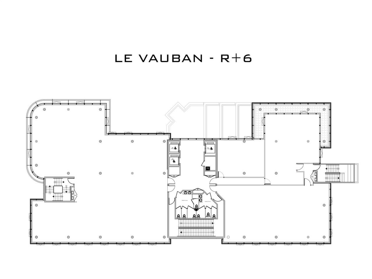 Location bureaux 192 m² non divisibles