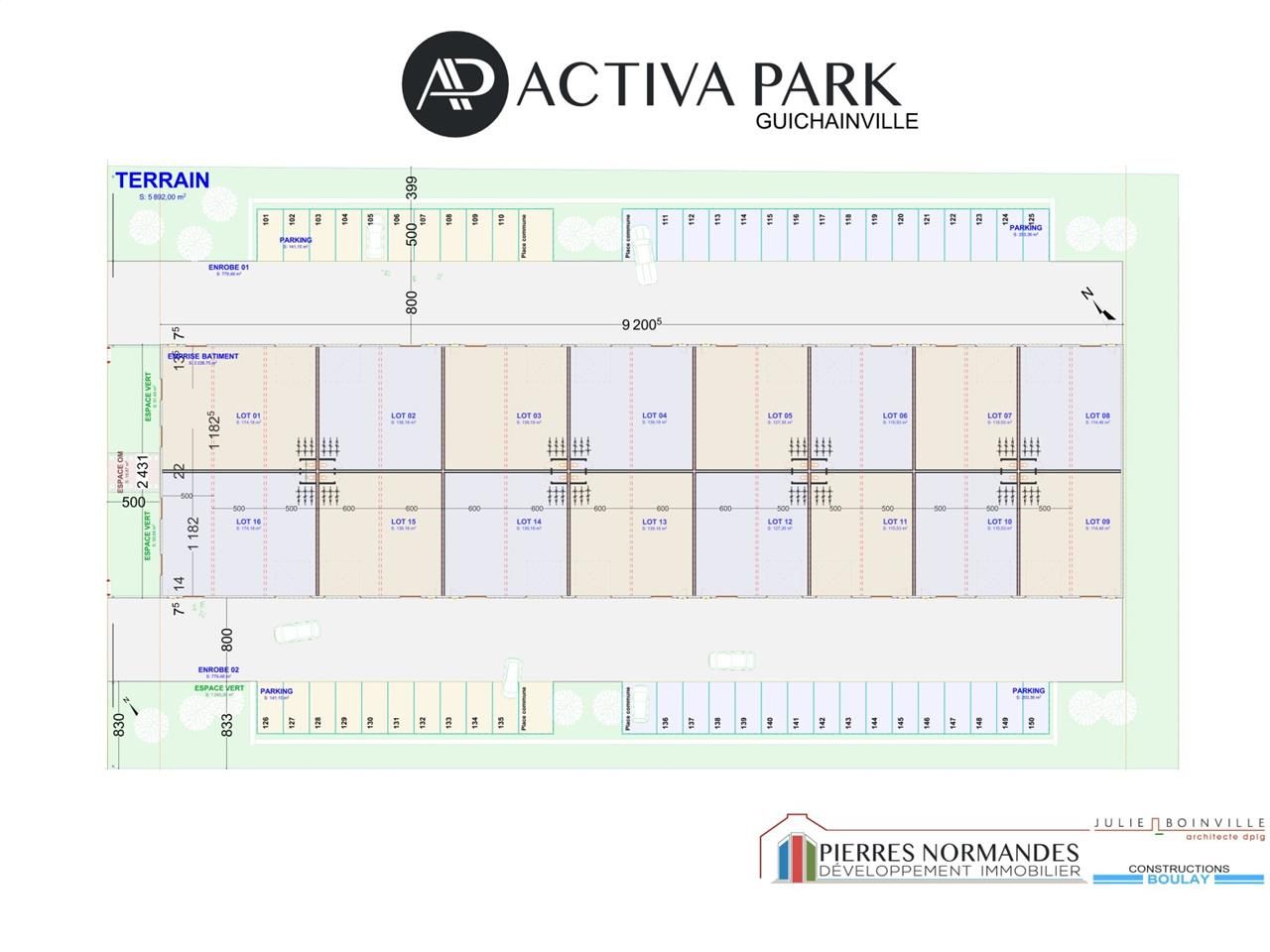 Vente entrepots 2129 m² divisibles à partir de 114 m²