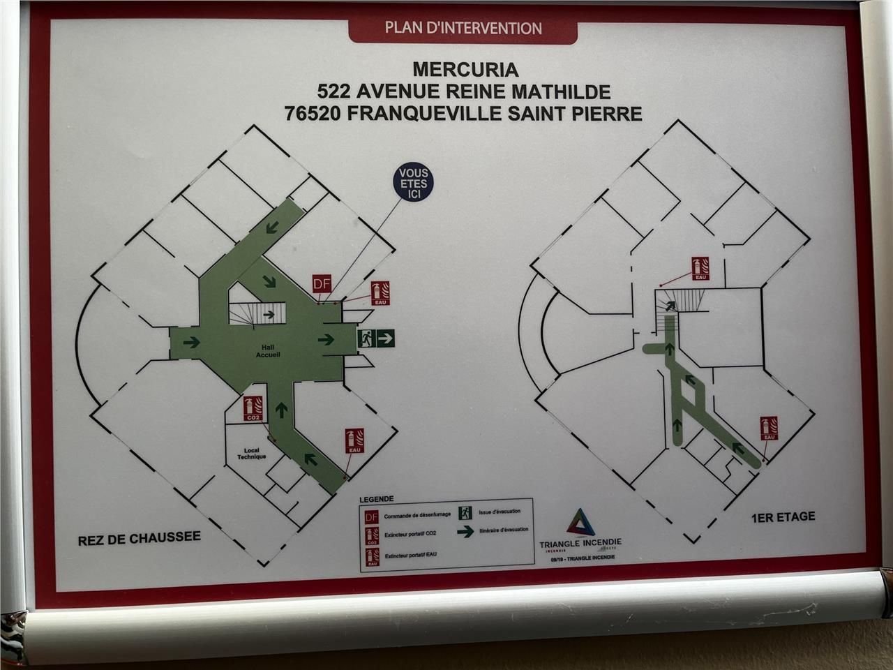 Location bureaux 480 m² non divisibles