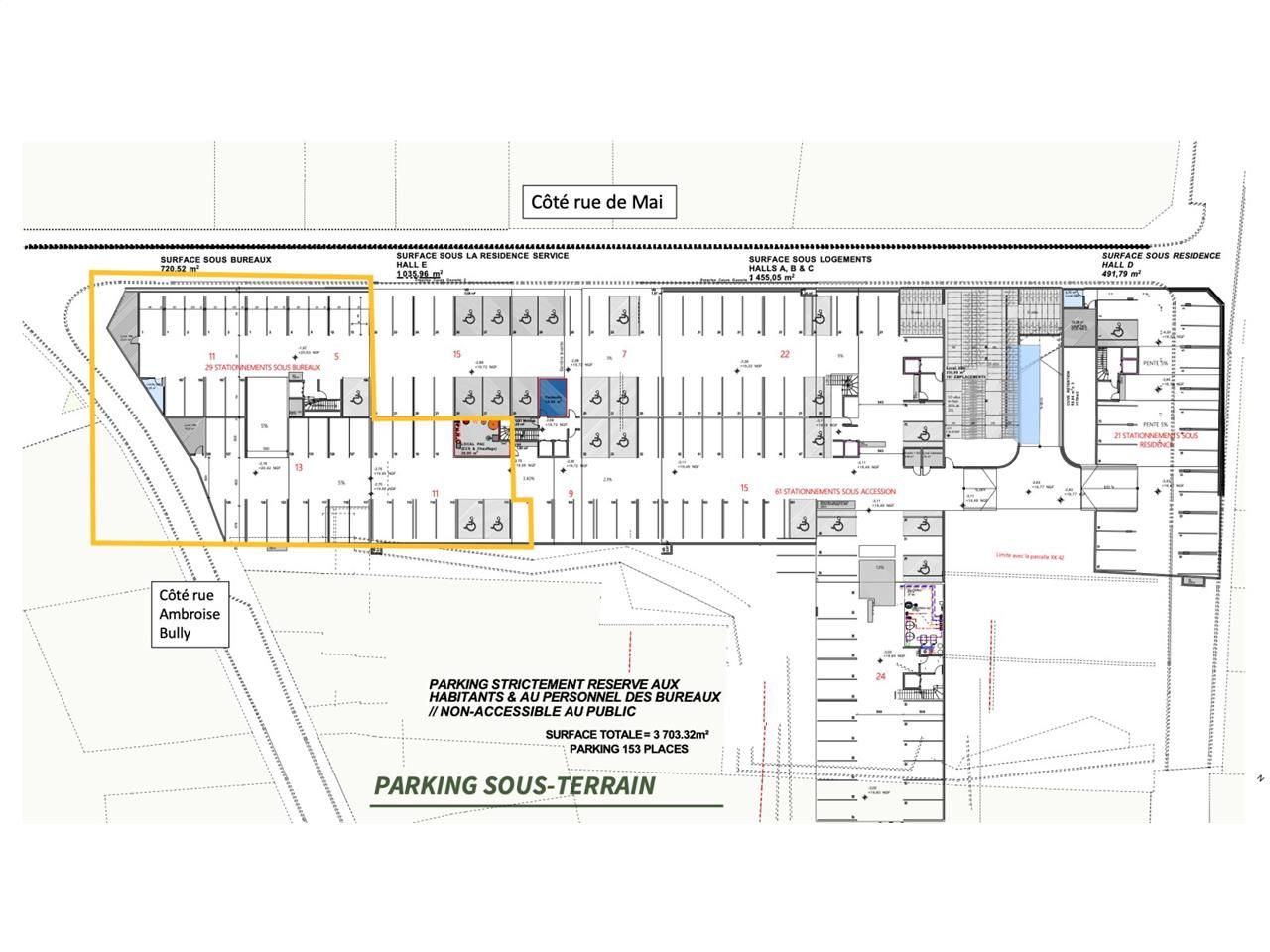 Vente locaux commerciaux 454 m² non divisibles
