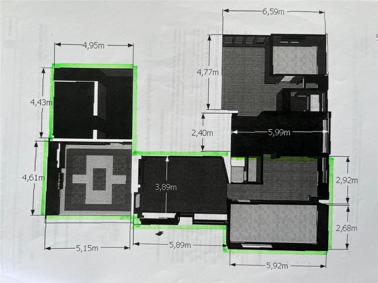 Vente locaux commerciaux 102 m² non divisibles