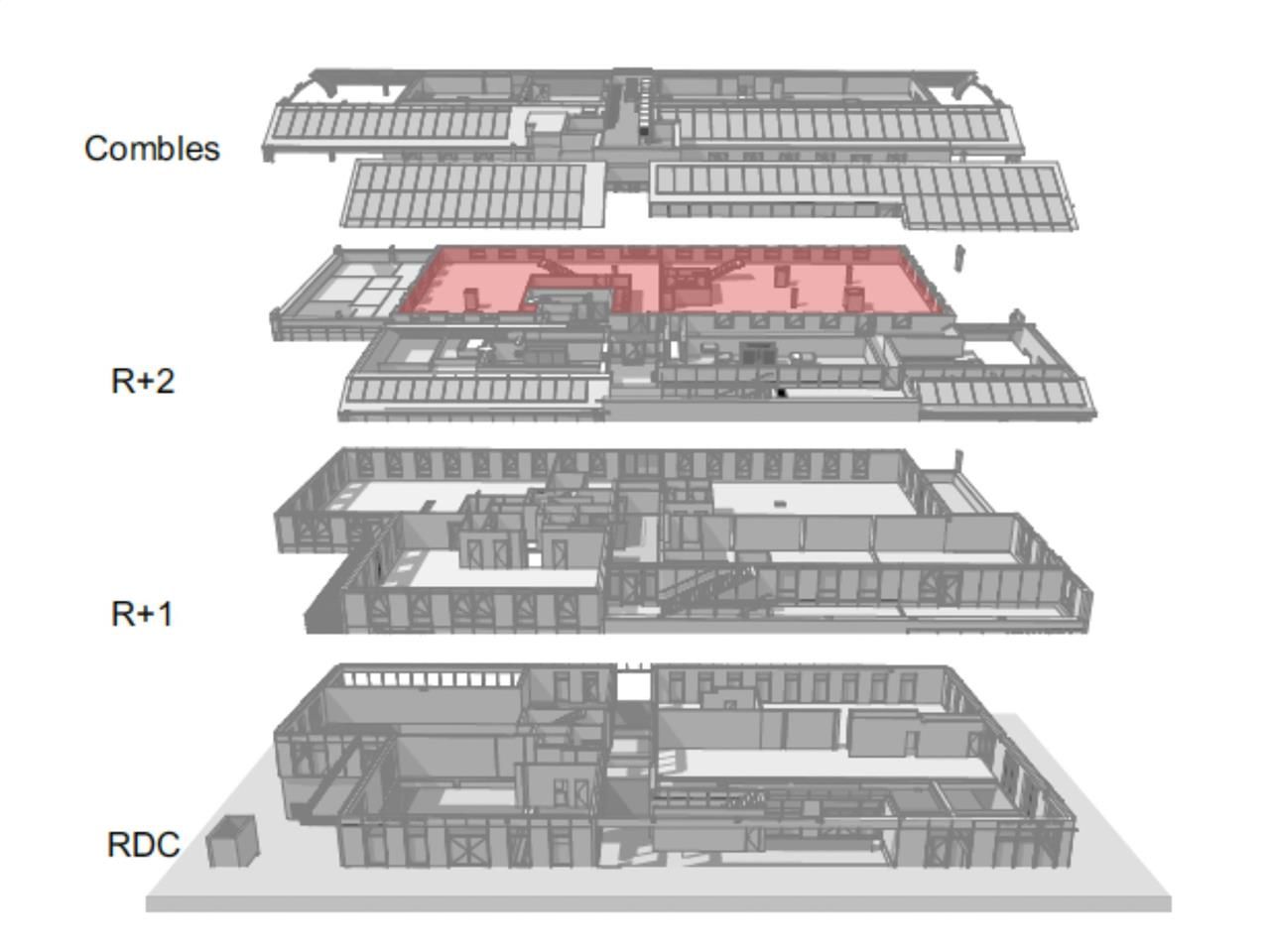 Vente bureaux 626 m² non divisibles