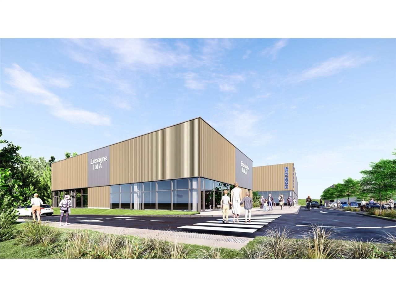 A LOUER - LOCAUX COMMERCIAUX -  548 M2 - SAINT-QU