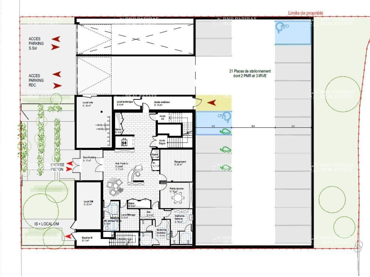 1520 m² pour ce bureaux en vente à Balma