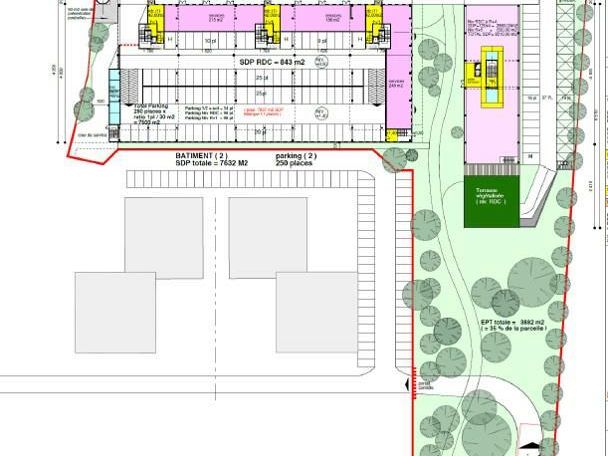7724.3 m² pour ce bureaux en location à Mérignac