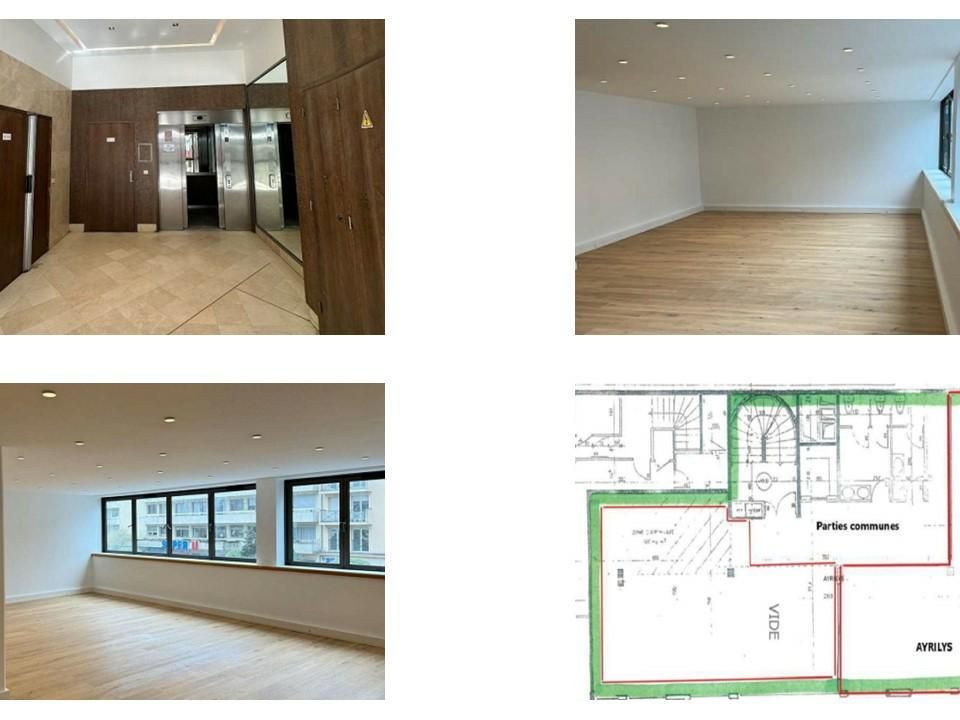 105 m² pour ce bureaux en location à Viroflay