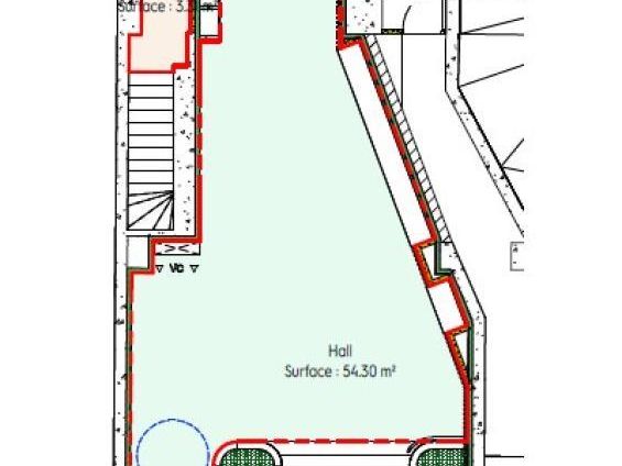 2108 m² pour ce bureaux en location à Paris