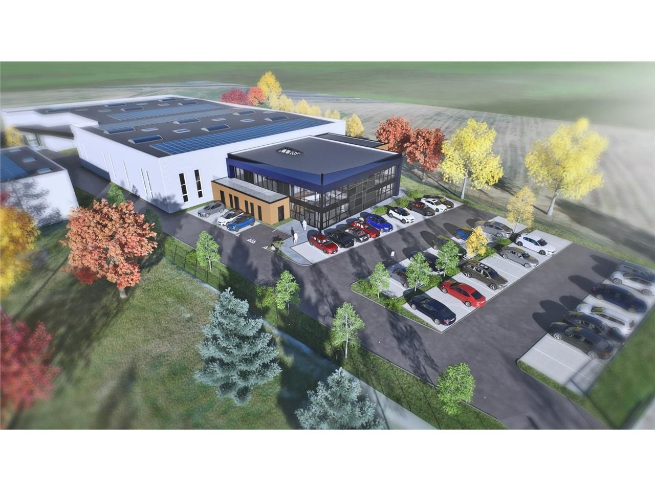 À toute proximité de l'A72 et de l'Aéroport de Sa