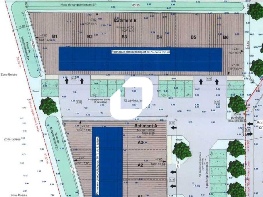 Vente entrepots 274 m² non divisibles