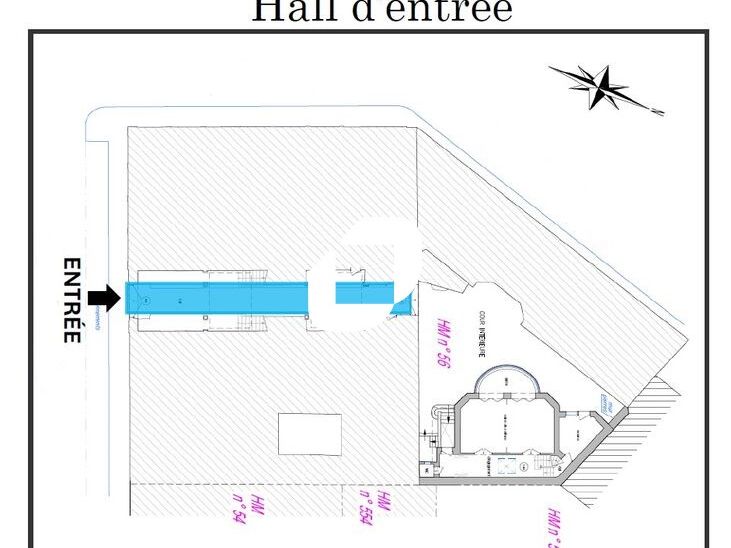 Location bureaux 180 m² non divisibles