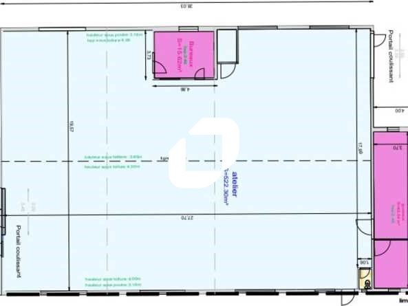 Immprove vous propose un local d'activité avec bu