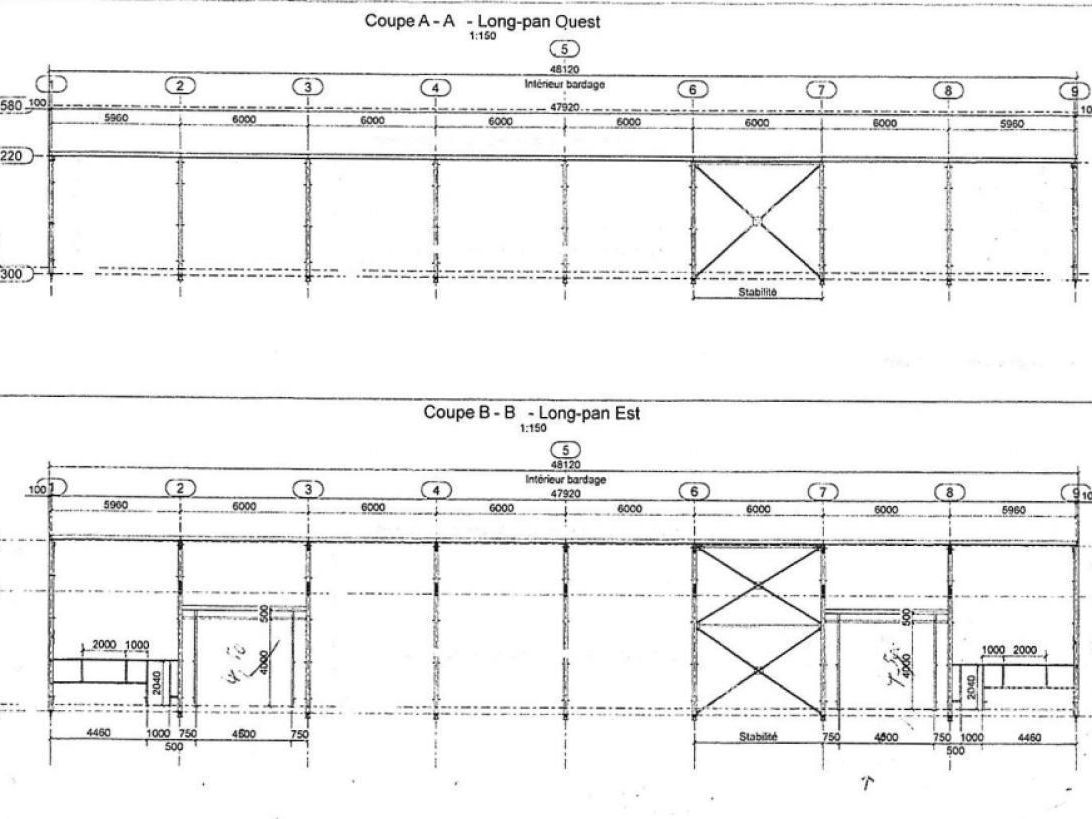 Location Activité 600 m² divisibles 37200 Tours