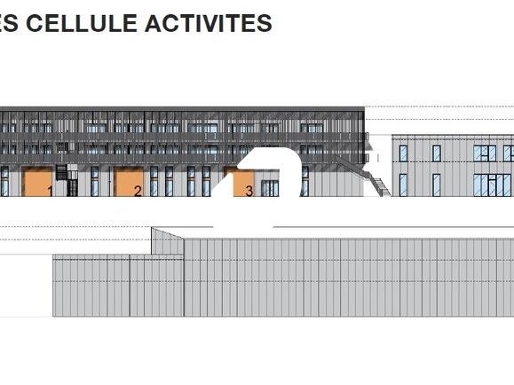 Vente entrepots 808 m² divisibles à partir de 112 m²