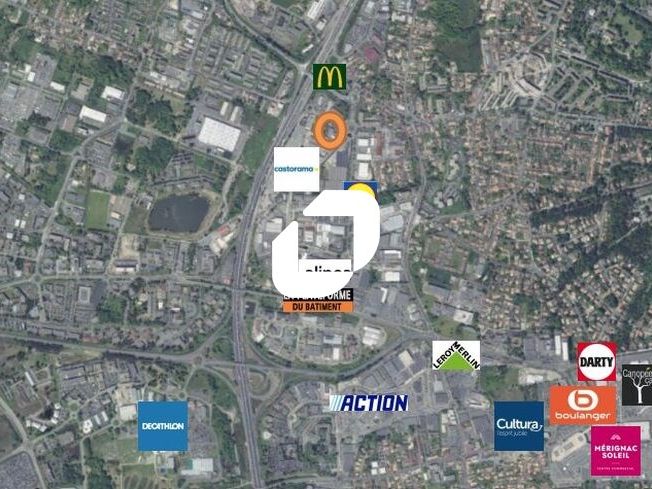 Location locaux commerciaux 1056 m² divisibles à partir de 516 m²
