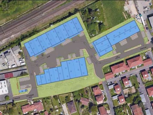 Location entrepots 6284 m² divisibles à partir de 199 m²