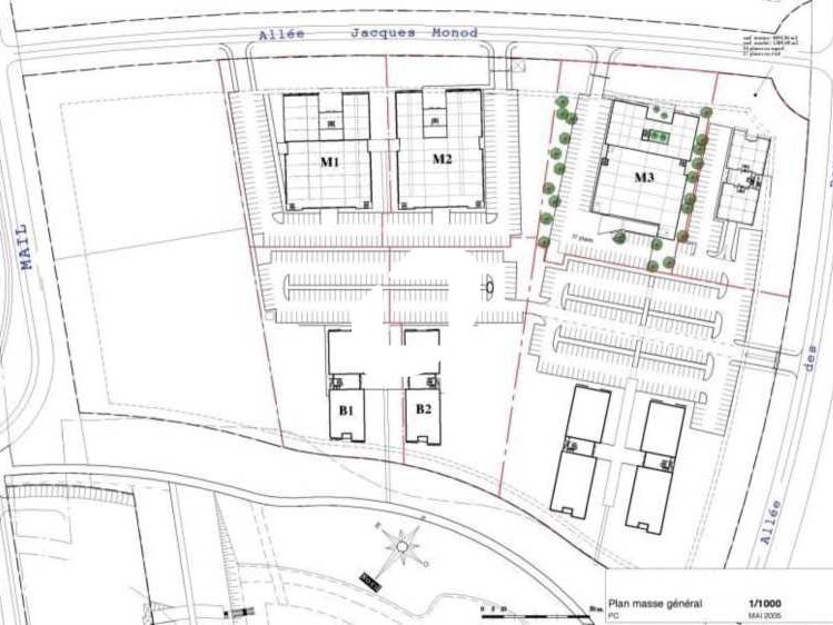 Location bureaux 2185 m² divisibles à partir de 195 m²