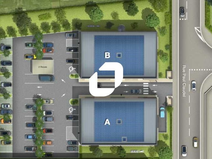 Vente bureaux 2074 m² divisibles à partir de 513 m²