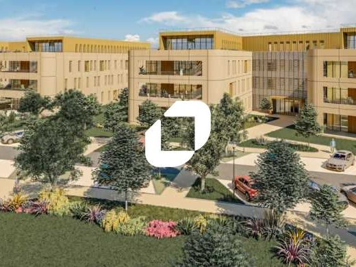 Genas, au sein du Parc Everest 3, en construction