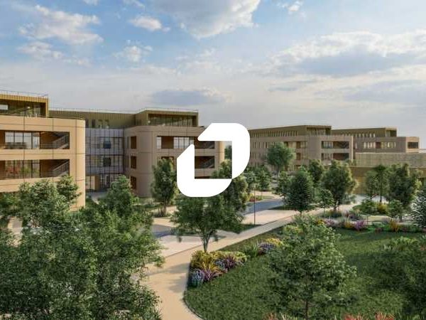 Genas, au sein du Parc Everest 3, en construction