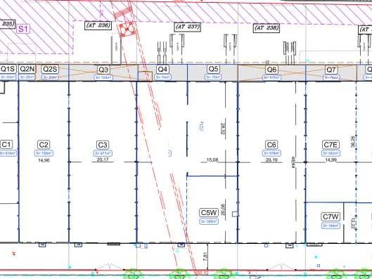 Vente entrepots 6764 m² non divisibles