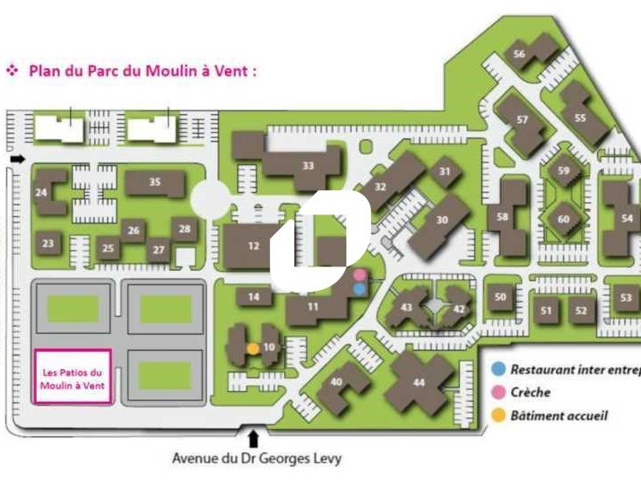 Location bureaux 1828 m² divisibles à partir de 512 m²
