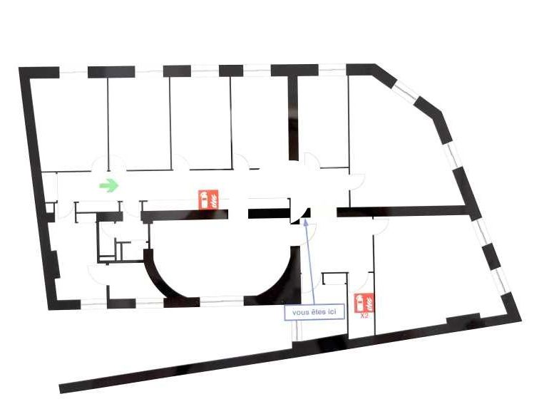 Vente bureaux 185 m² non divisibles