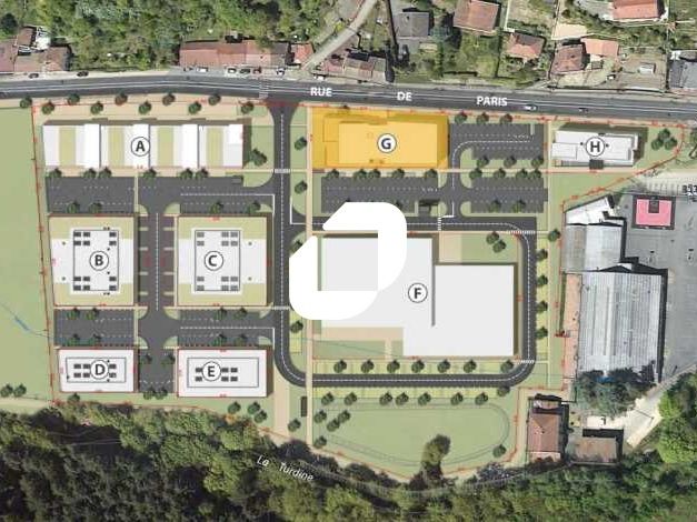 Location bureaux 2885 m² divisibles à partir de 93 m²