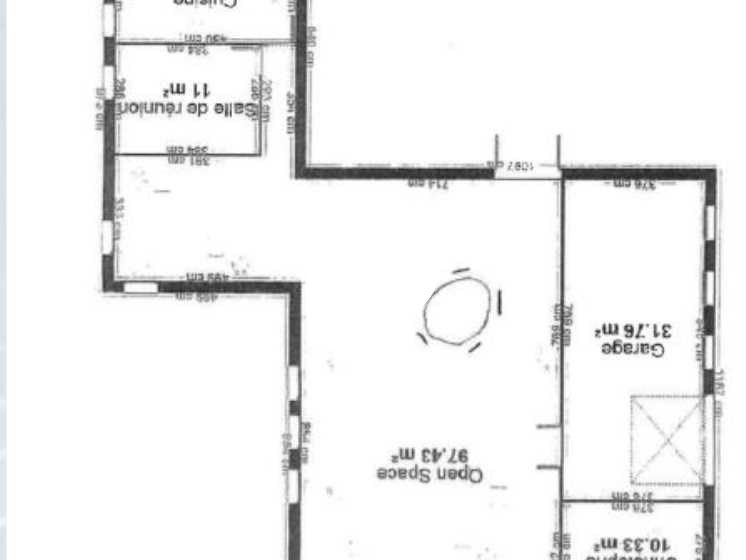 Location bureaux 565 m² divisibles à partir de 233 m²