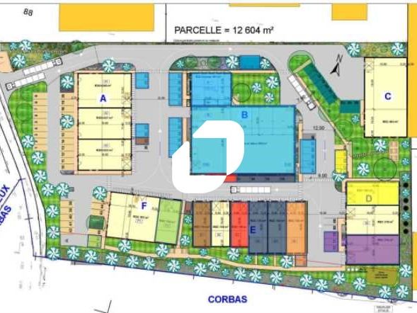 Location entrepots 269 m² non divisibles