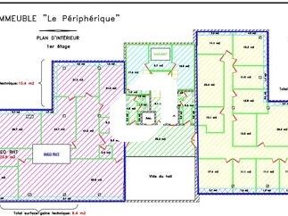 Location bureaux 710 m² divisibles à partir de 100 m²