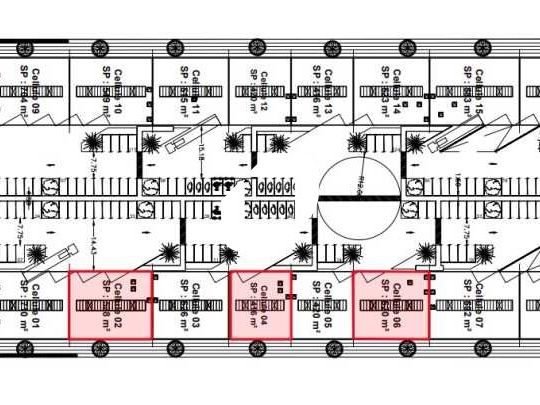 Location entrepots 2171 m² divisibles à partir de 416 m²