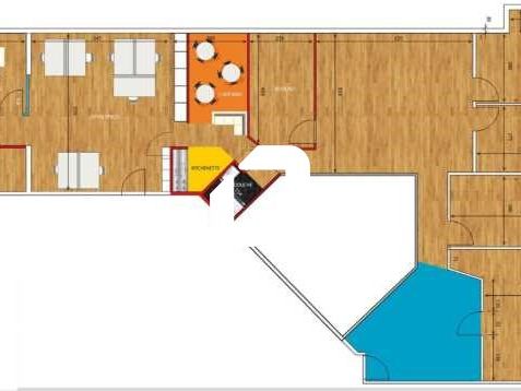 Vente bureaux 225 m² non divisibles