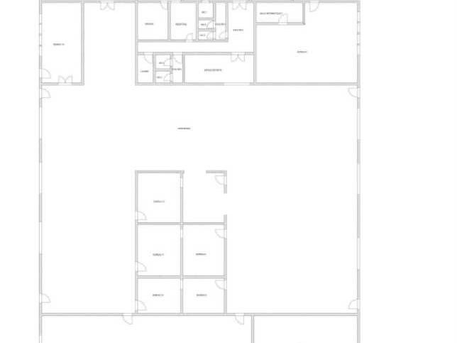 Vente bureaux 1678 m² non divisibles