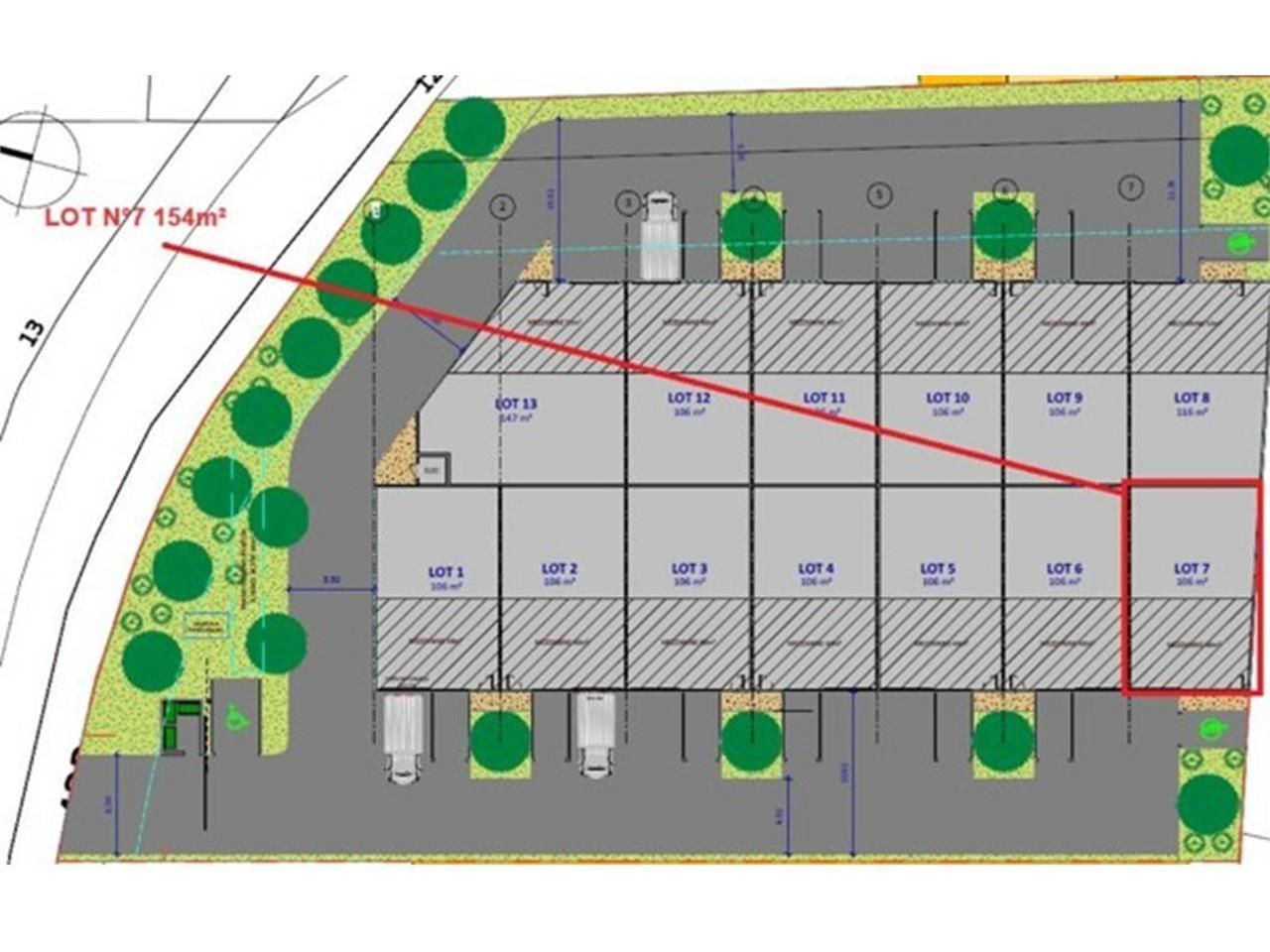 462 m² pour ce activité en location à Mions