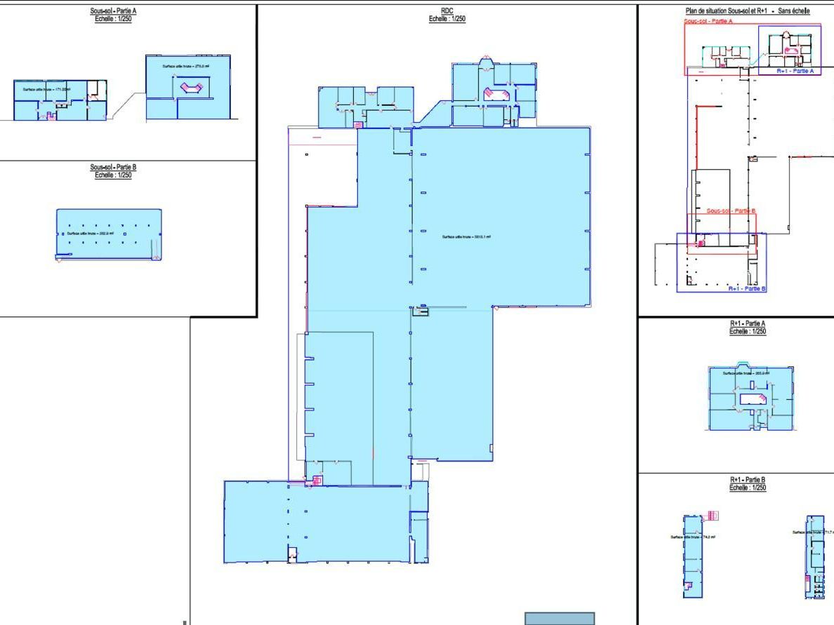 Location Entrepôts classe C 6762.6 m² non divisibles 44330 Vallet