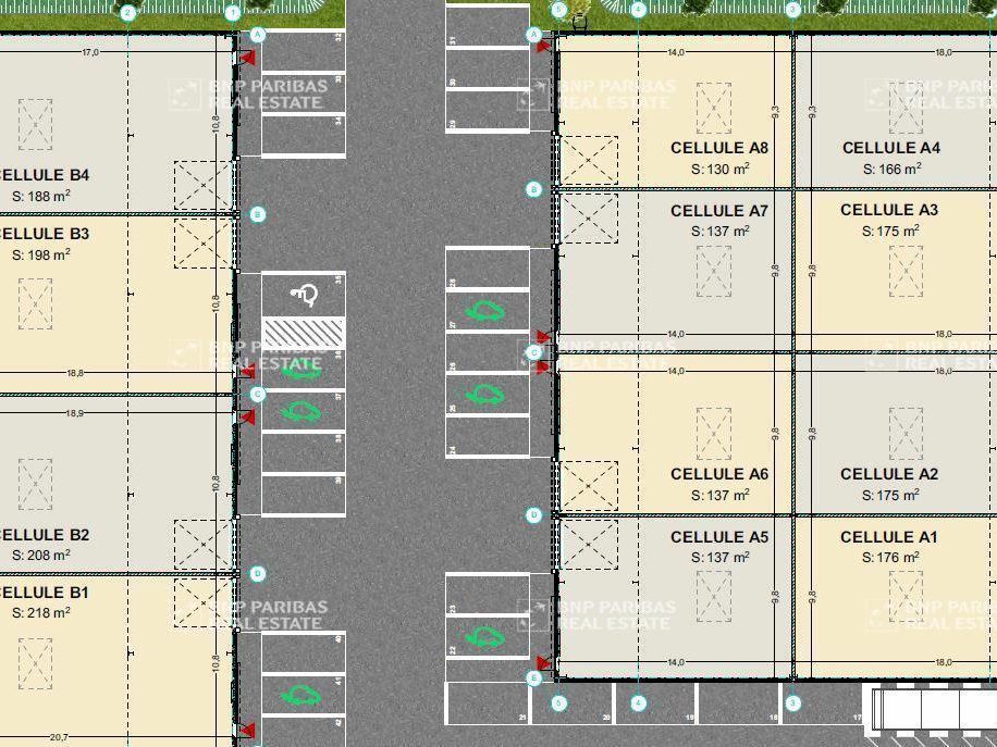 2734 m² pour ce activité en location à Beychac-et-caillau