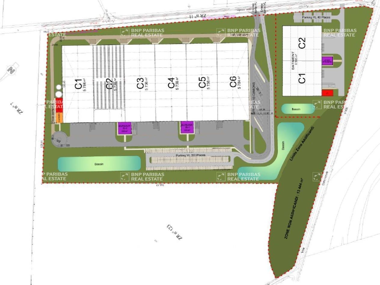 35892 m² pour cetentrepôts classe a en location à Saint-jean-d'angély