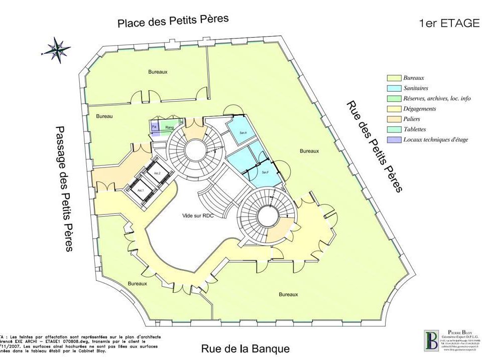 3053.6 m² pour ce bureaux en location à Paris